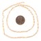 The Bead Chest Vintage Japanese Rice Pearl Beads: 3mm Lustrous Artisan Beads from Japan | Pastel Orange | Full Strand
